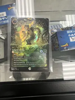 Disney Lorcana Milo Thatch Getting His Hands Dirty Wild Unknown Foil 230/204 EN - Image 1