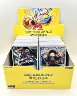 One Piece 500 Card Bulk Lot (Mix of English C/UC/R/L) | One Piece TCG OP-15 - Image 1