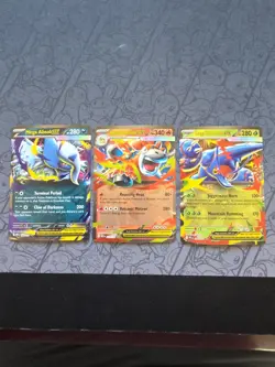 Pokemon: Phantasmal Flames Mega Ex’s Lot Holo Double Rare - NM - I215 (×3 cards) - Image 1