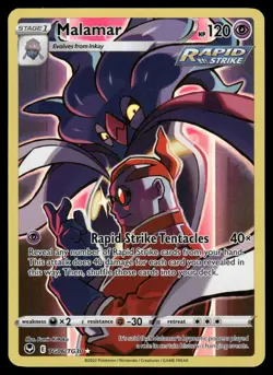 Malamar TG06/TG30 SWSH12: Silver Tempest Trainer Gallery Pokemon Card - Image 1