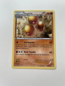 Dugtrio XY Generations 39/83 Non Holo Pokemon Card 20th Anniversary RARE - Image 1
