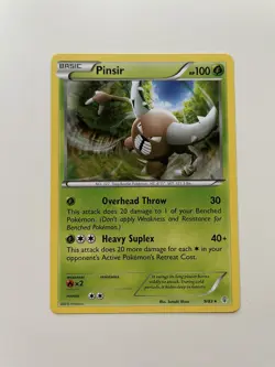 Pinsir 9/83 XY Generations Non Holo Pokemon Card TCG 20th Anniversary - Image 2
