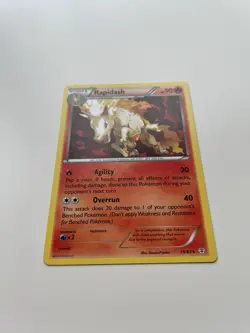 Rapidash 15/83 Non Holo XY Generations Pokemon Card Fire RARE 20th Anniversary - Image 3