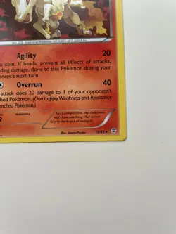 Rapidash 15/83 Non Holo XY Generations Pokemon Card Fire RARE 20th Anniversary - Image 5