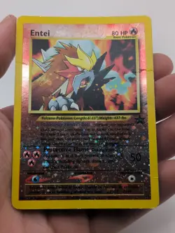 Entei 34/53 Wotc Promo Reverse Holo Pokemon Card - Ungraded - Image 1