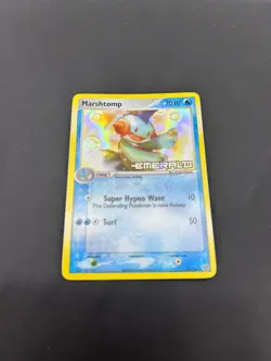Pokemon EX Emerald Marshtomp Reverse Holo Card 36/106 TCG - Image 1