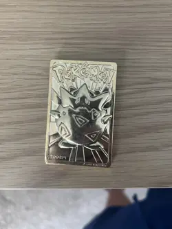 Pokemon Togepi Burger King 23k Gold Plated Trading Card 1999 Nintendo - Image 1