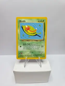 Pokemon Weedle 70/75 Neo Discovery Unlimited Card - Image 1