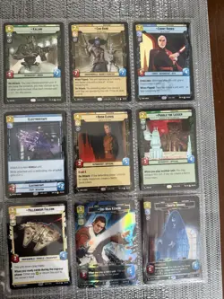 Star Wars Unlimited 34 Card Rare And Legendary Lot Plus 2 Foils - Image 1