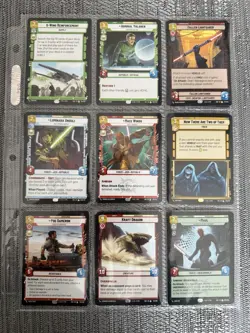 Star Wars Unlimited 34 Card Rare And Legendary Lot Plus 2 Foils - Image 2