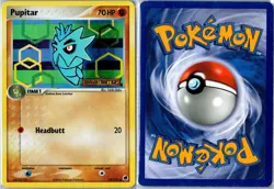 Pokemon Card - Pupitar 58/101 Dragon Frontiers 2006 Common Reverse Holo MP - Image 3