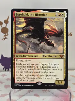 MTG Lorehold, the Historian (Regular) Secrets of Strixhaven Magic The Gathering - Image 1