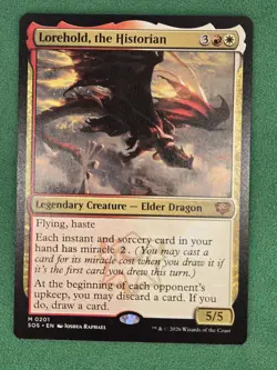 MTG Lorehold, the Historian (Regular) Secrets of Strixhaven Magic The Gathering - Image 3