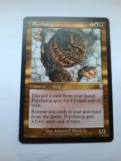 Magic the Gathering MTG - 1 x Psychatog - Odyssey - LP Cond L1 - Image 1