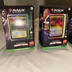 New In Box WOTC Magic The Gathering 4 Commander Masters Deck Set - 400 Cards 195166216355 - Image 2