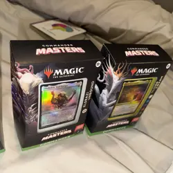 New In Box WOTC Magic The Gathering 4 Commander Masters Deck Set - 400 Cards 195166216355 - Image 4