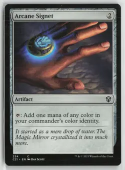 Arcane Signet Lightly Played 234 Commander 2021 MTG - Image 1