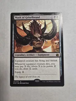 Mask of Griselbrand Innistrad: Midnight Hunt Regular - Image 1