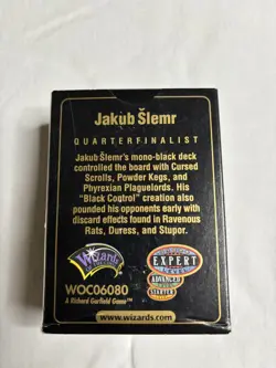 Magic The Gathering Magic World Championships Tokyo 1999 JAKUB SLEMR Deck(Open) - Image 2