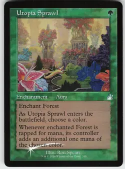 FOIL UTOPIA SPRAWL (RETRO FRAME) 355 UC NEAR MINT - Image 1