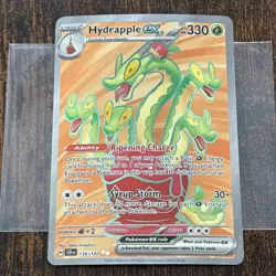 Pokemon SV07: Stellar Crown #156/142 Hydrapple ex - Image 1