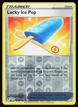Lucky Ice Pop 150/203 Uncommon Evolving Skies Pokemon Reverse Holo LP - Image 1
