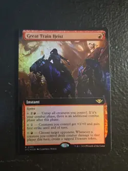 Great Train Heist (Extended Art) Outlaws of Thunder Junction Foil - Image 2