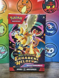 Pokemon Erhabene Helden Booster Bundle Deutsch Neu | OVP NEU - Image 1