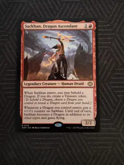 mtg sarkhan, dragon ascendant tarkir: dragonstorm - Image 1