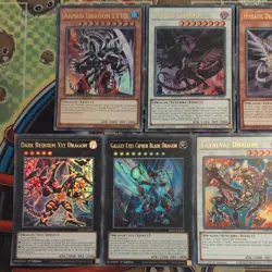 10cd GFTP Dragon bundle inc. EN075 Armed Dragon LV10 & EN097 Buster Yugioh Ultra - Image 2