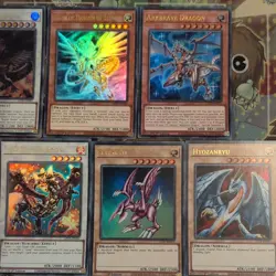 10cd GFTP Dragon bundle inc. EN075 Armed Dragon LV10 & EN097 Buster Yugioh Ultra - Image 3