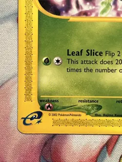 Celebi 50 Black Star Promo Pokemon 4 Ever e-Reader WOTC Pokemon Card LP+/NM- - Image 5