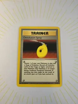 Devolution Spray 72/102 Rare Base Set Pokemon Card WOTC LP-NM ✨ - Image 3