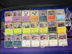 21 Pokemon Card collection TOMOKAZU KOMIYA Artist Reg & Reverse Holo Bundle Lot - Image 1