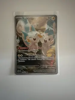 Pokemon Pachirisu Holo 208/198 SV01 English 70 HP Card - Image 1