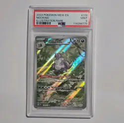 Nidoking 170 HP Illustration Rare Holo Pokemon Card 174/165 SV 151 English PSA 9 - Image 2