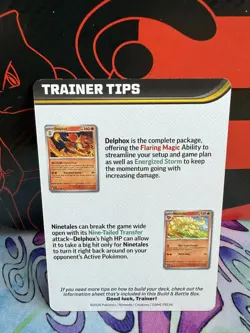 Chaos Rising - Build and Battle Trainer Tips Card: Greninja - Image 2