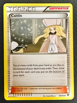 Caitlin~Cute Trainer Aesthetic Gallery~ Pokemon Card - Image 1