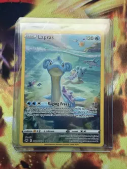 Pokemon Card Lapras GG05/GG70 Crown Zenith Full Art Holo Illustration Rare NM - Image 1