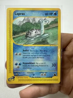Lapras 71/144 Pokemon TCG Skyridge Regular Unlimited Card English - LP - Image 1