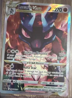 Pokemon TCG Lucario VSTAR SWSH291 SWSH Promo Cards Holo Promo 270 HP ENG - Image 1