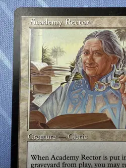 Academy Rector 1/143 Urza's Destiny VINTAGE 1999 Magic The Gathering - Image 3