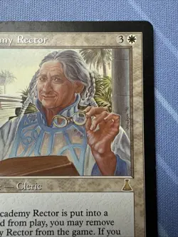 Academy Rector 1/143 Urza's Destiny VINTAGE 1999 Magic The Gathering - Image 4