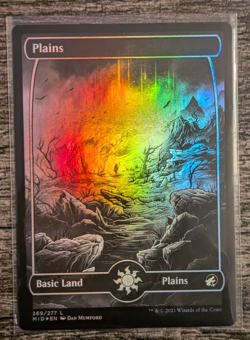 MTG: Plains (269)(Innistrad: Midnight Hunt) FULL ART FOIL - Image 1