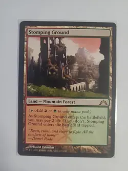 Stomping Ground Gatecrash Rare Land Magic the Gathering - Image 1