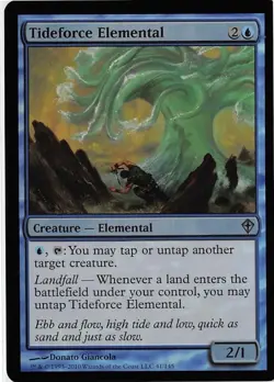 Tideforce Elemental *FOIL Uncommon* Magic MtG x1 Worldwake SP - Image 1