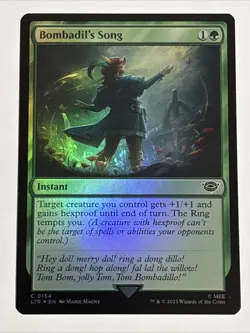 MTG Lord of the Rings Bombadil's Song Foil 0154 NM - Image 1