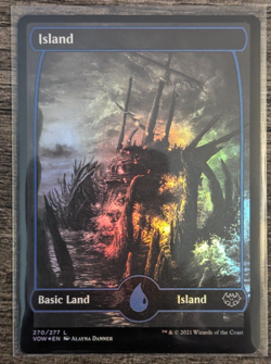 MTG: Island (270)(Innistrad: Crimson Vow) FULL ART FOIL - Image 1