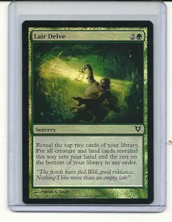 Lair Delve-Foil-Avacyn Restored-Magic the Gathering - Image 1