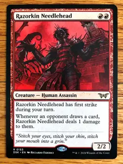 MTG Razorkin Needlehead NM - Duskmourn, English - Image 1